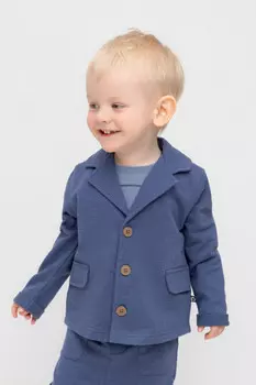 Жакет для мальчиков CROCKID, КР 302610, цвет - синий