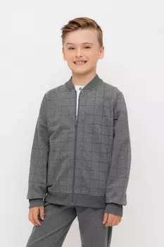Жакет для мальчиков CROCKID, КР 302636, цвет - темно-серый
