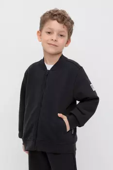 Жакет для мальчиков CROCKID, КР 302644, цвет - черный3