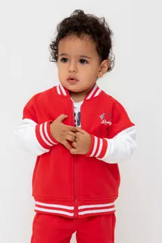 Жакет для мальчиков CROCKID, КР 302720, цвет - красный