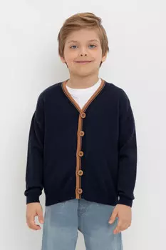 Жакет для мальчиков CROCKID, КВ 30154, цвет - синий