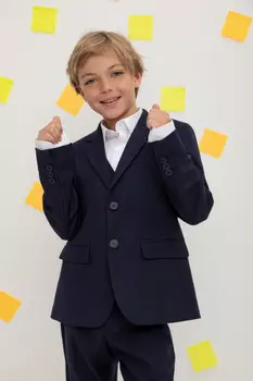 Жакет для мальчиков CROCKID, ТК 37021, цвет - синий