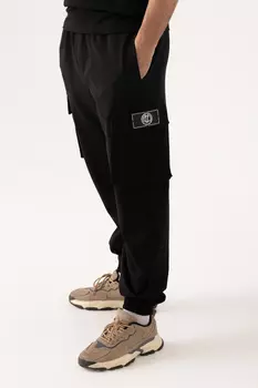 Брюки со съёмным патчем ОЛЛС, чёрные (XL)