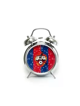 Будильник эмблема, цвет красный