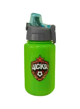 Бутылка с автоматической крышкой 500 мл, цвет салатовый