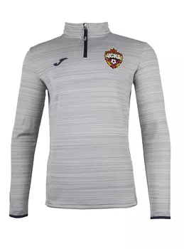 Джемпер тренировочный (кор. молния) серый меланж (XXXL)