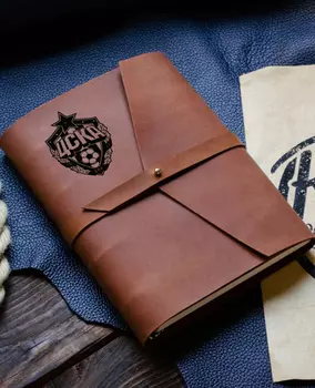 Ежедневник "Амстердам" А5 винтажная корица