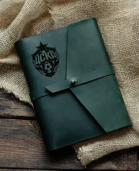 Ежедневник "Амстердам" А5 винтажный цукини