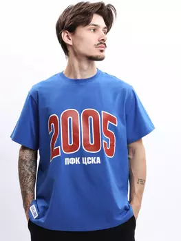 Футболка ДНК ЦСКА 2005 синяя (OS)