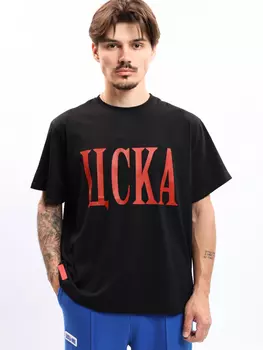 Футболка ДНК ЦСКА черная (OS)