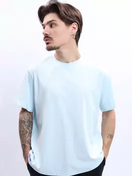 Футболка ДНК ЦСКА принт голубая (OS)