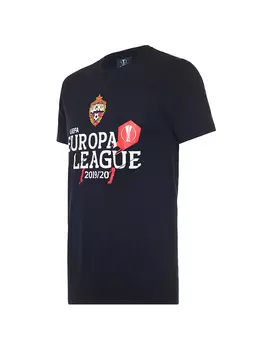 Футболка EUROPA LEAGUE, цвет чёрный (XL)