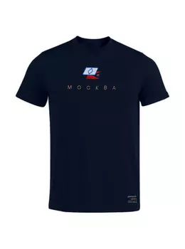Футболка мужская Динамо х ЦСКА - МОСКВА, тёмно-синяя (XXXL)