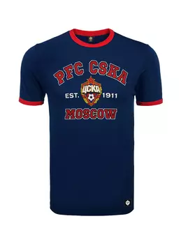 Футболка мужская PFC CSKA MOSCOW, цвет тёмно-синий (XXXL)