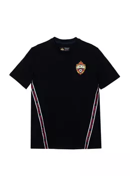 Футболка мужская PFC CSKA с эмблемой, цвет тёмно-синий (XXXL)