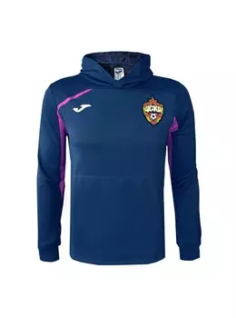 Худи детское с капюшоном тёмно-синее (128)