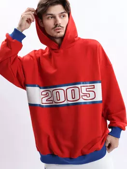 Худи ДНК ЦСКА красное (OS)