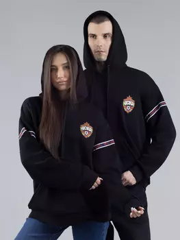 Худи PFC CSKA с эмблемой, цвет черный (S)