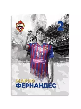 Карточка для автографа Фернандес 2020/2021