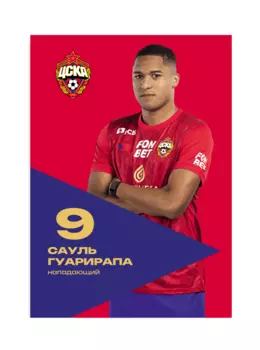 Карточка для автографа Гуарирапа 2024/2025