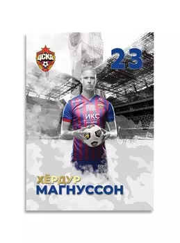 Карточка для автографа Магнуссон 2020/2021