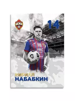 Карточка для автографа Набабкин 2020/2021