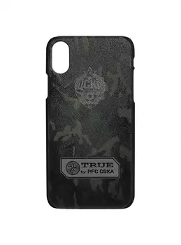 Клип-кейс для iPhone "Эмблема", цвет милитари (IPhone XR)