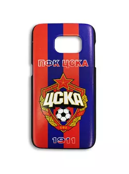 Клип-кейс ПФК ЦСКА 1911 для Samsung, цвет красно-синий (Galaxy S8)