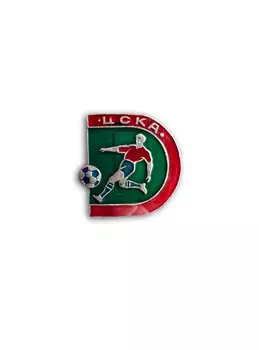 Коллекционный значок ЦСКА футболист