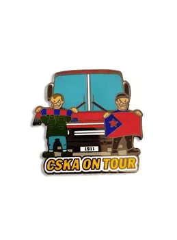 Коллекционный значок CSKA ON TOUR Ikarus