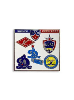 Коллекционный значок КХЛ 2008/09
