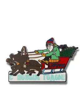 Коллекционный значок С Новым годом!