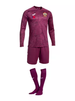 Комплект вратарской формы бордовый (M)