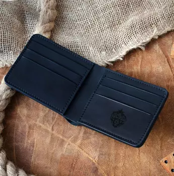 Кошелек кожаный бифолд