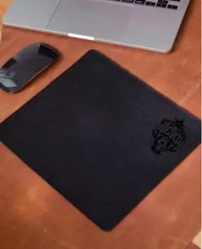 Кожаный коврик для мышки "Стэнфорд" черный тмин