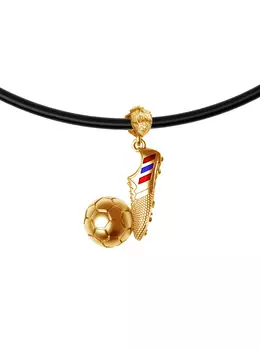 Кулон Бутса с мячом, золото