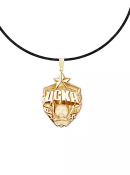 Кулон ПФК ЦСКА, золото