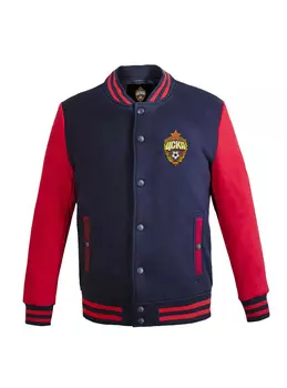 Куртка-бомбер ПФК ЦСКА, цвет синий (S)