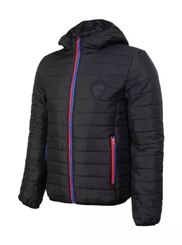 Куртка утепленная детская ПФК ЦСКА, цвет черный (122/128)