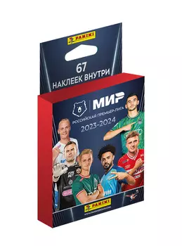 Меганабор наклеек РПЛ 2023/2024 Panini Collections (67 шт)