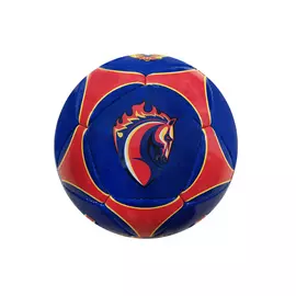 Мяч сувенирный "Эмблема и талисман", размер 5, цвет синий