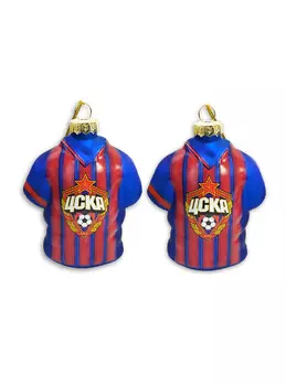 Набор ёлочных игрушек PFC CSKA (2 шт.)