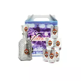 Набор подарочный Штоф + 6 стопок