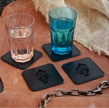 Набор подставок под стакан (4 шт)