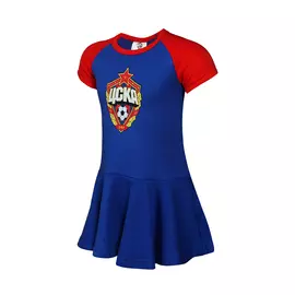 Платье детское Эмблема ПФК ЦСКА, цвет синий (98)