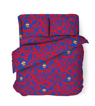 Постельное бельё "ЦСКА МОСКВА" ЕВРО