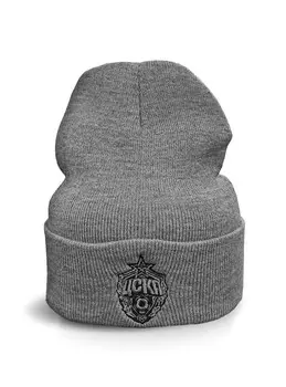 Шапка ПФК ЦСКА, цвет серый