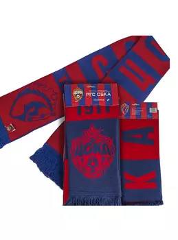 Шарф жаккардовый ПФК ЦСКА