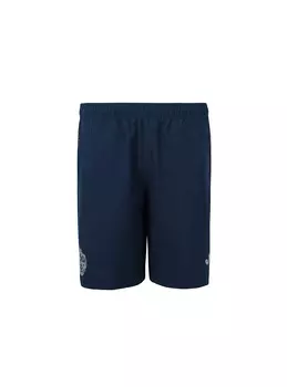 Шорты детские повседневные с карманами тёмно-синие (128)