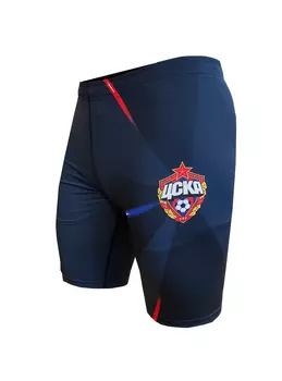 Шорты-велосипедки беговые мужские "Эмблема ПФК ЦСКА" (XXL)